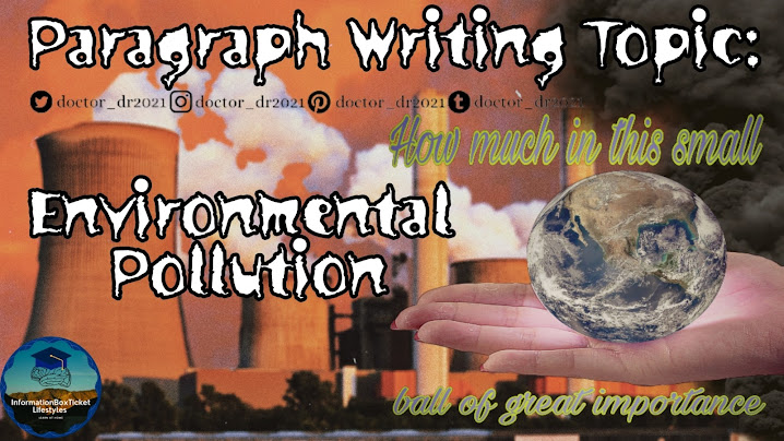essay for pollution 100 words