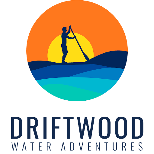 Driftwood Water Adventures. Tyler State Park and Falls Park. logo