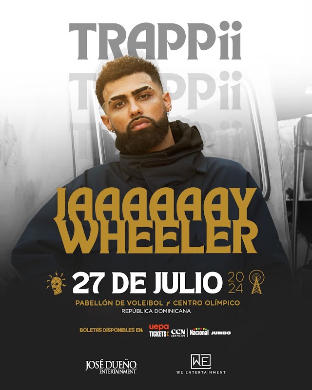 Concierto de Jay Wheeler movido al 27 de julio