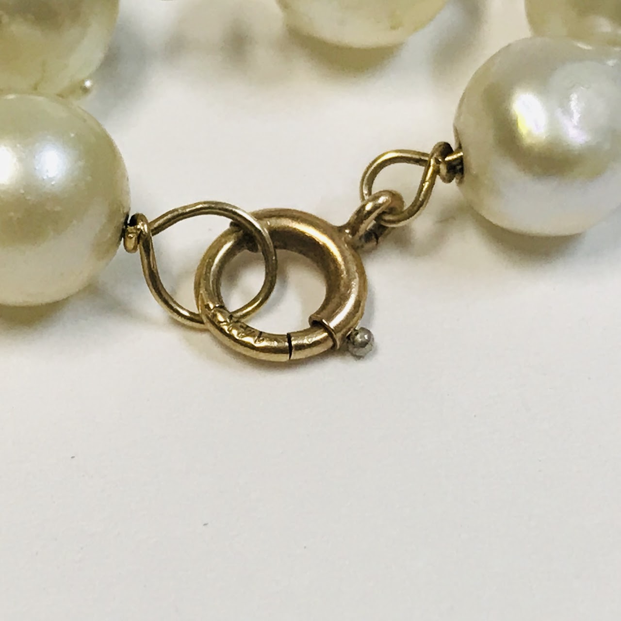 14K Gold and Pearl Bracelet