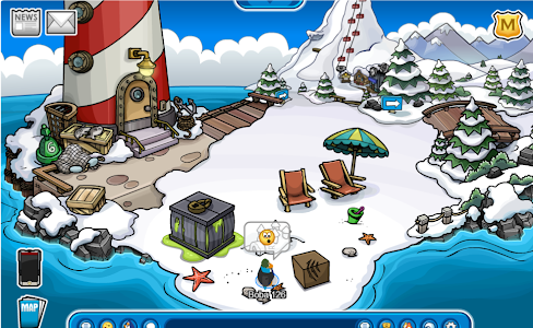 Club Penguin Medieval Party 2013 Preparations