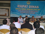 Rapat Dinas Muspika Menganti bersama Kepala Desa Dan BPD Wujudkan Program Kerja Yang Terarah Sesuai Bawa Cita Bupafi 