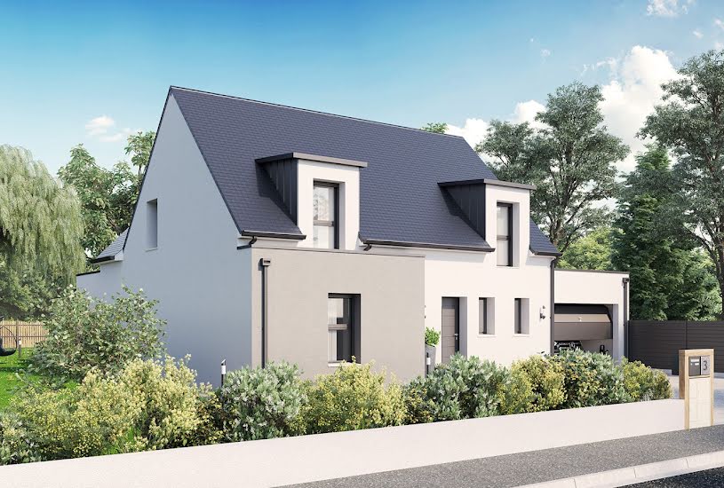  Vente Terrain + Maison - Terrain : 340m² - Maison : 158m² à Saint-Lunaire (35800) 