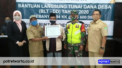 Desa Podokoyo Kec. Tosari Bagikan BLT DD Tahap III