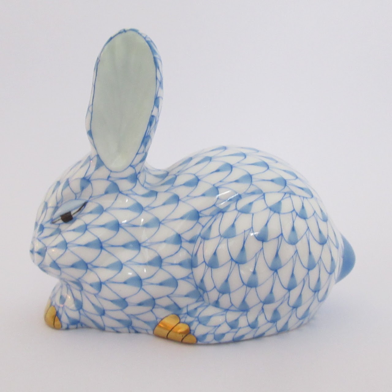 Herend Bunny Rabbit Figurine