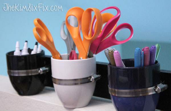 Upcycled Coffee Cup Planter or Organizer - The Kim Six Fix