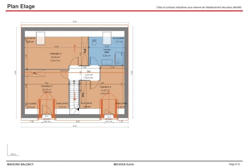  Vente Terrain + Maison - Terrain : 344m² - Maison : 100m² à Lorrez-le-Bocage-Préaux (77710) 