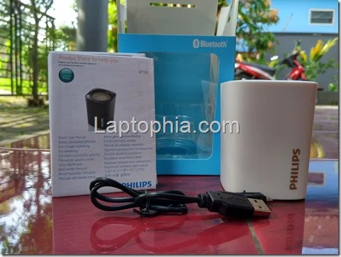 Paket Pembelian Philips BT100 Wireless Speaker