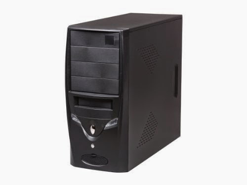  Rosewill Steel ATX Mid Tower Computer Case with 350-Watts 20+4 Pin Connector, Black R103A