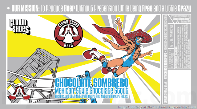 Clown Shoes - Galactica, The Exorcist & Chocolate Sombrero 16oz Cans