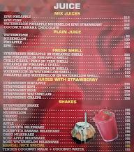 Mangal Juice menu 1