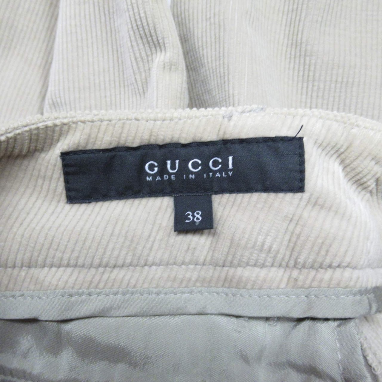 Gucci Corduroy Trousers