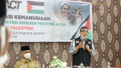 Masyarakat Bireuen Salurkan Sumbangan Rp 1 Miliar untuk Palestina Melalui ACT Aceh