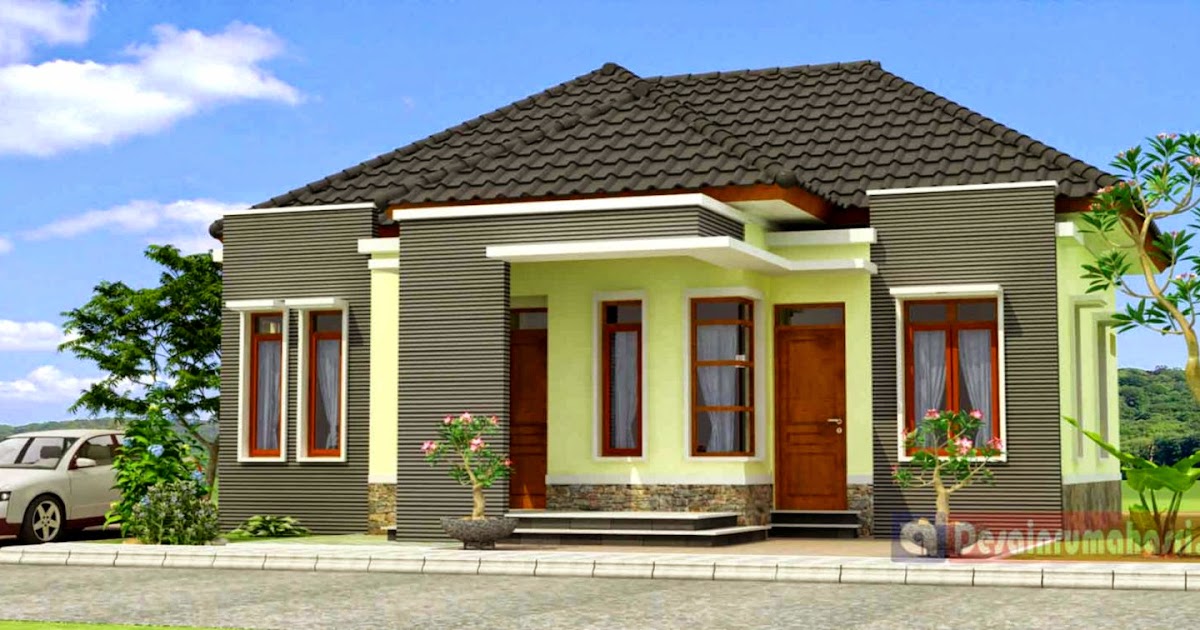 Kumpulan Gambar Rumah Sederhana Tapi Cantik Rumamu di