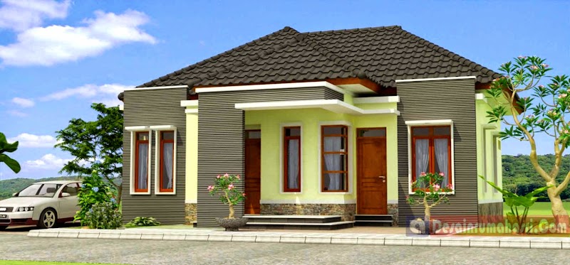 20+ Gambar Rumah Batu Sederhana Tapi Cantik, Gambar Keren!