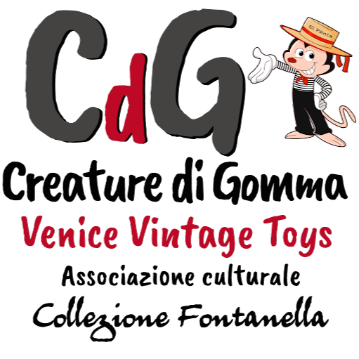 Creature di Gomma - Venice Vintage Toys logo