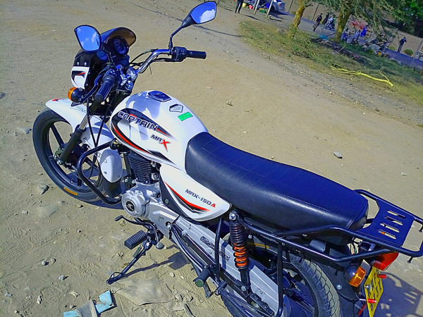 One of the motorcycles stolen from Masaku Plaza, Machakos County on Friday, February 4