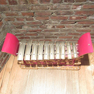 Carved Indonesian Gamelan  Xylophone