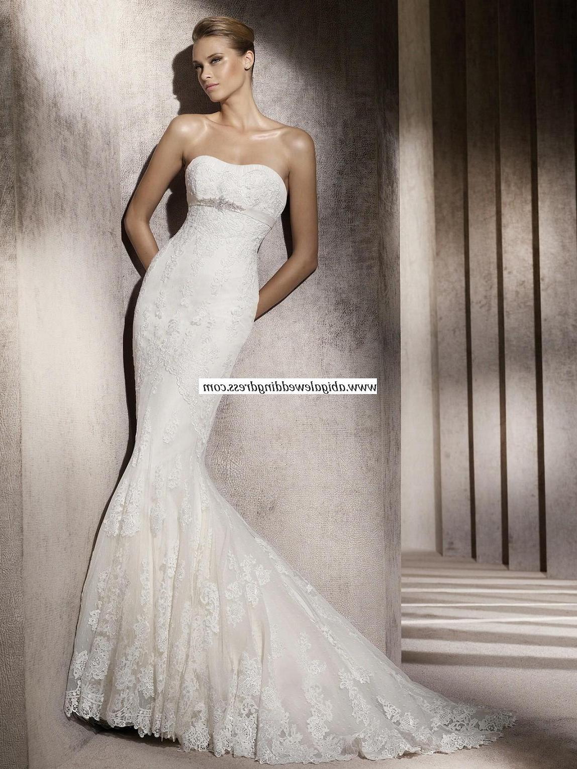 Strapless Bridal Gown