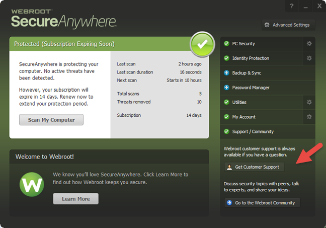 Webroot Internet Security completo