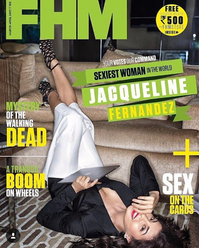 Jacqueline Fernandez FHM India April 2017 Hot Images