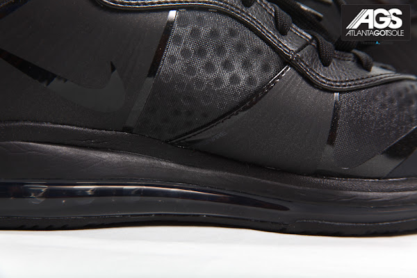 Upcoming Nike LeBron 8 V2 Low 8211 Triple Black 8211 Detailed Images