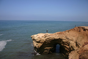 On the cliffs of Point Loma