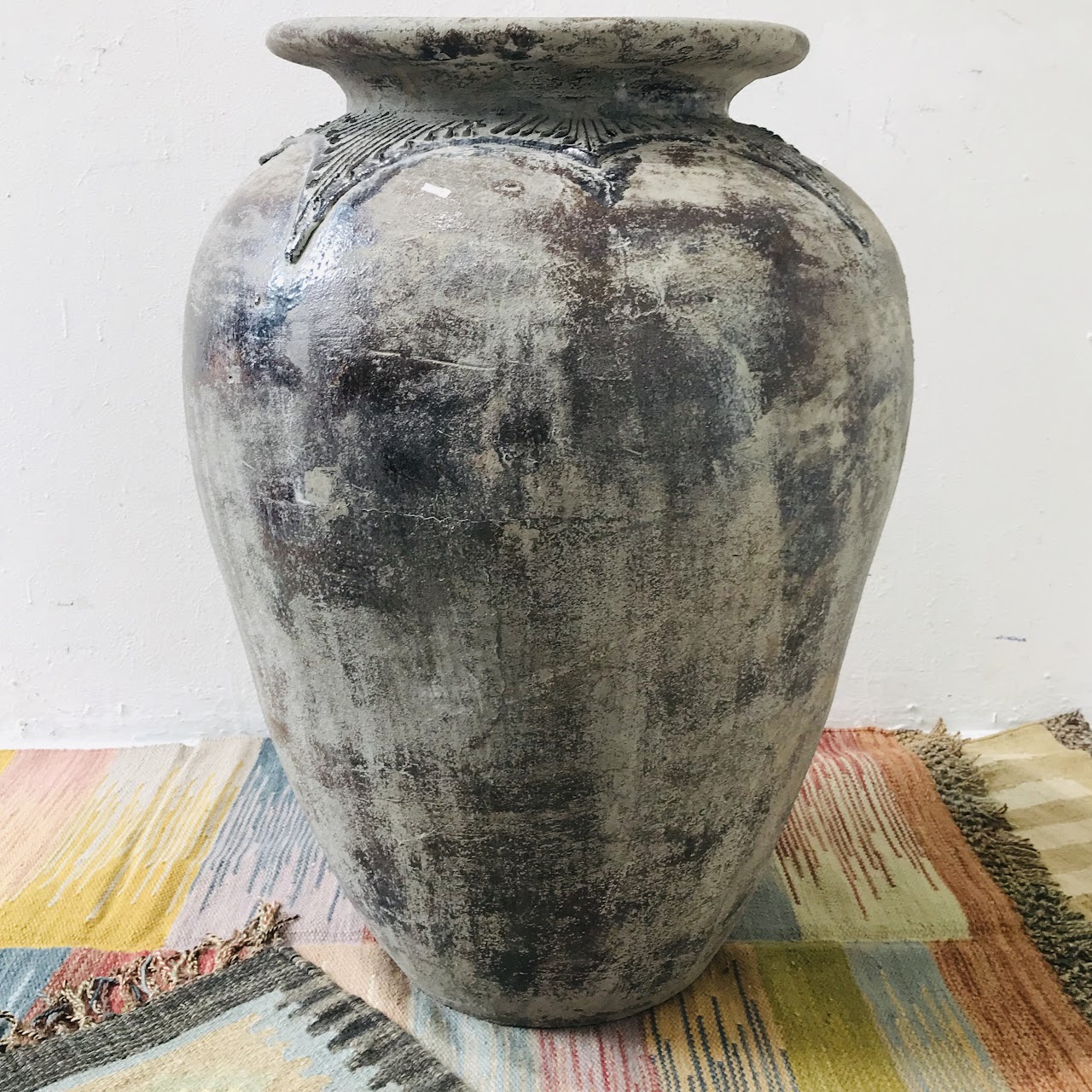 Hand-Thrown Large Ceramic Floor Vase #2