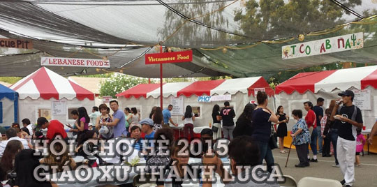 HỘI CHỢ HÈ 2015
GIÁO XỨ THÁNH LUCA