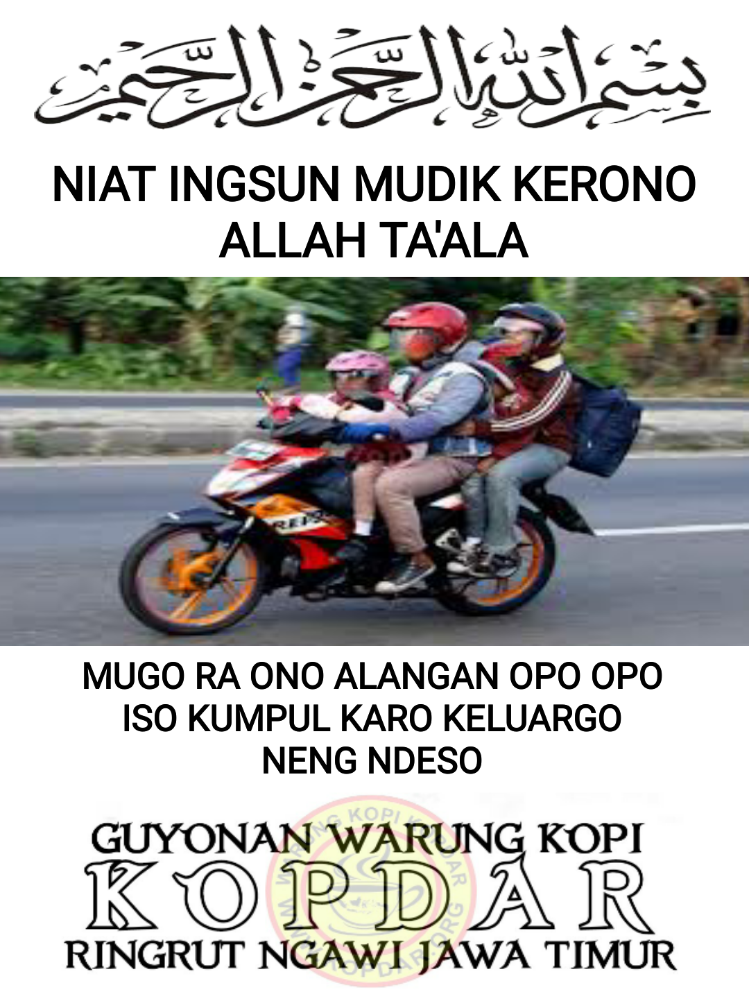 Gambar Meme Kocak Mudik Lebaran Guyonreceh