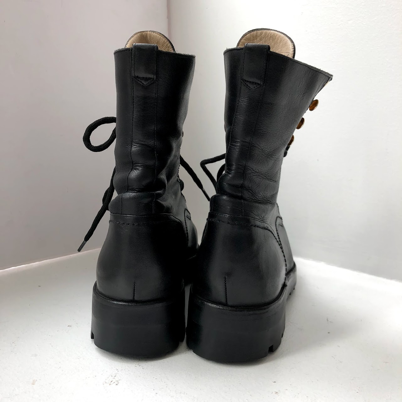 Chanel Combat Boots