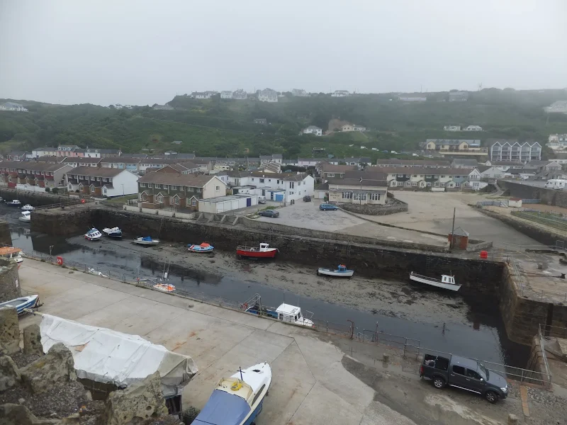 Portreath harbour from Lighthouse Hill