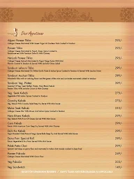 Dana Pani Elite Vegetarian Restaurant menu 2