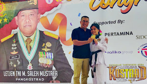 Ukir Prestasi, Putri Danramil 03/Grogol Petamburan Mayor Inf Manatap Rajagukguk Raih Medali Emas Kejuaraan Taekwondo Pangkostrad Cup 2024