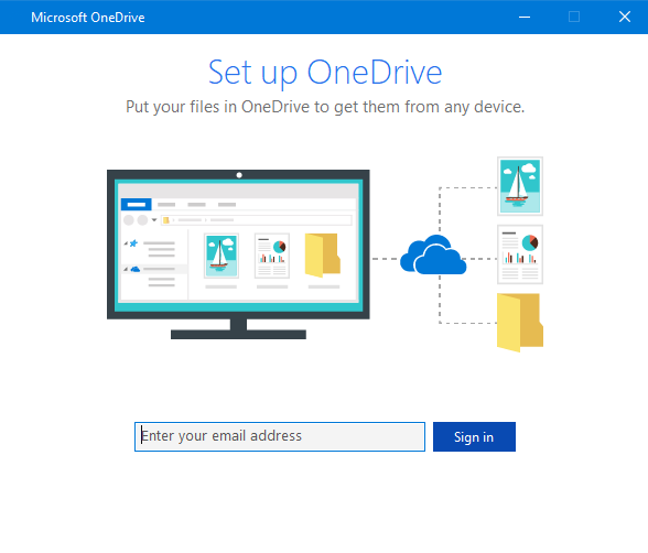 กำหนดค่า OneDrive ใหม่ตั้งแต่ต้น