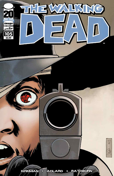 The Walking Dead comic cover issue #105