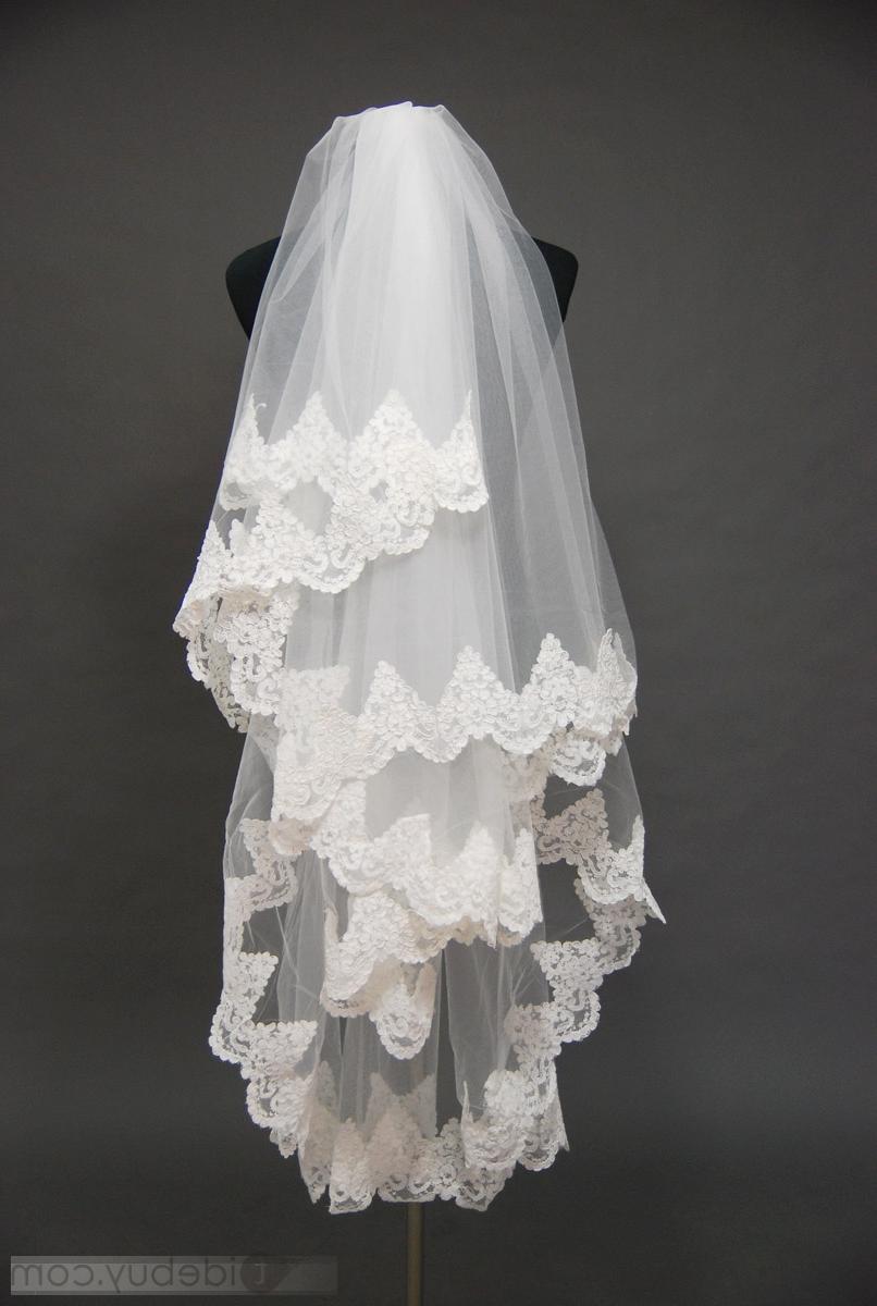 Edge Wedding Bridal Veil