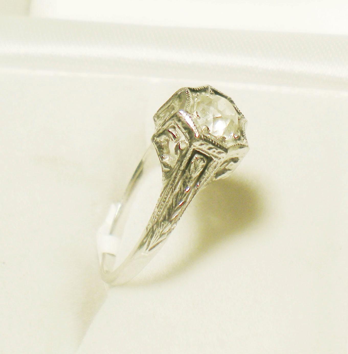 Antique Diamond Engagement