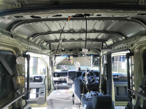 N Van Jj1のjj1 N Ban 天井 デッドニング Stayhomeに関するカスタム メンテナンスの投稿画像 車のカスタム情報はcartune