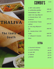 Thaliva The Taste Of South menu 4