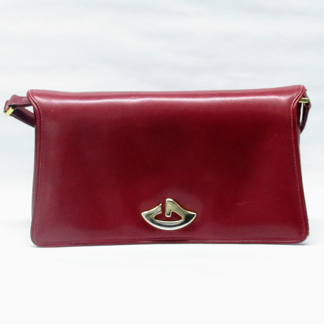 Vintage Gucci Red Leather Bag