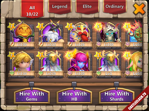 Account Castle Clash Have Pumpkin And Cupid Hight level