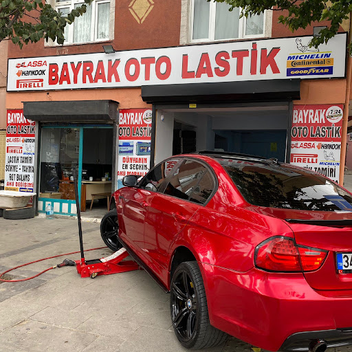 Bayrak oto lastik logo