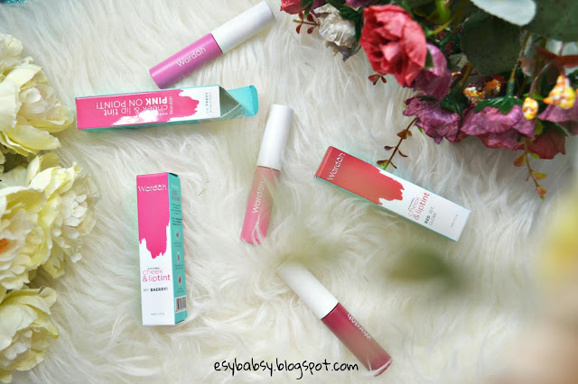 wardah-everyday-cheek-and-lip-tint-red-set-glow-my-baerry-pink-on-point-review-esybabsy