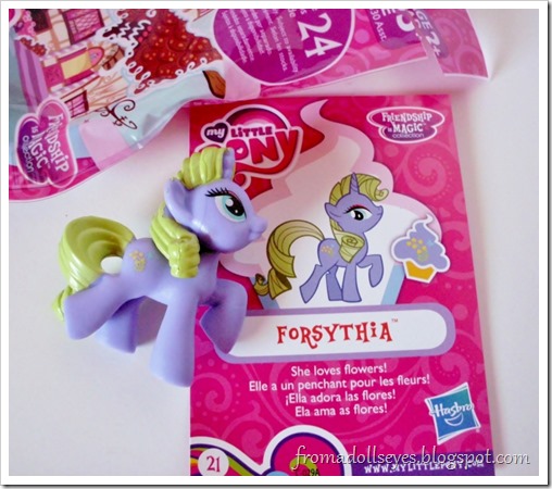 A My Little Pony blind bag opening.