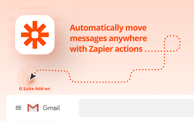 Screenshot of Zapier for Gmail