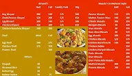 Risha's Biryani And Masala House menu 1