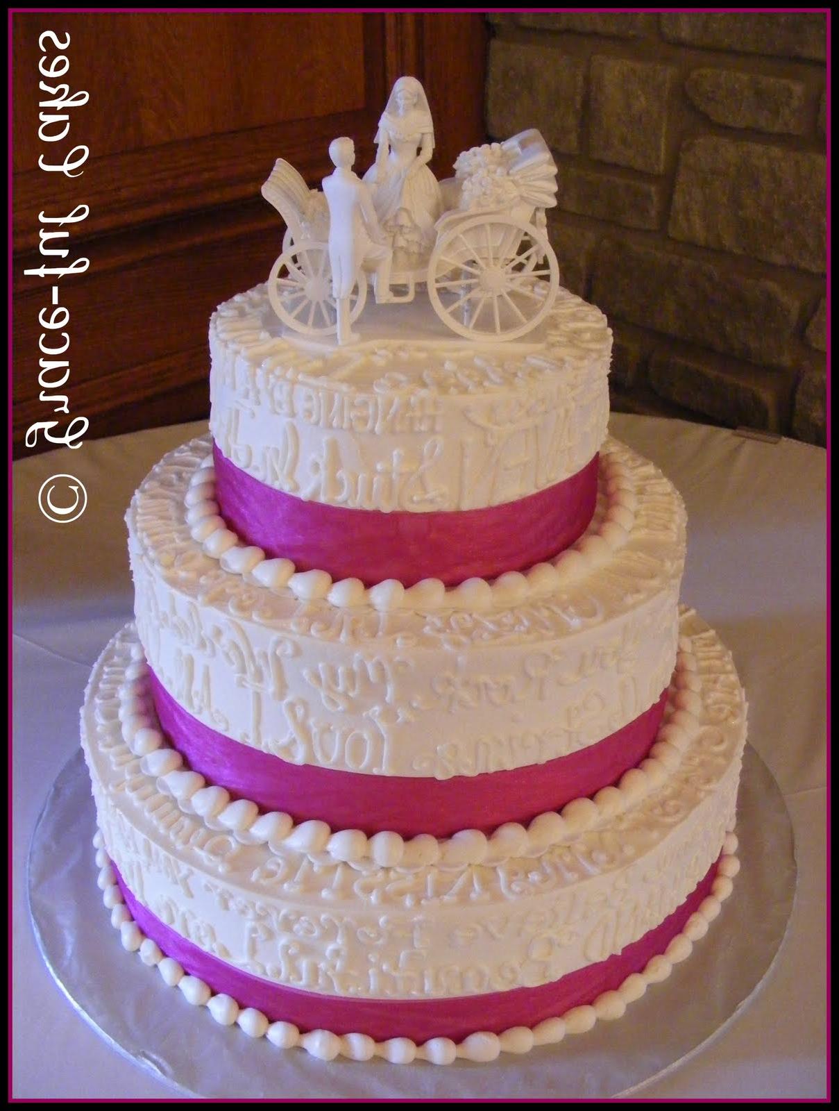 Love Song Wedding Cake