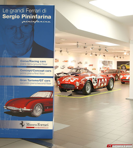 Ferrari Museum Opens Great Ferraris of Sergio Pininfarina Exhibition