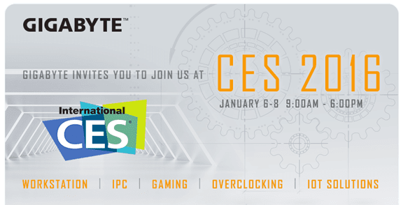 Gigabyte CES2016